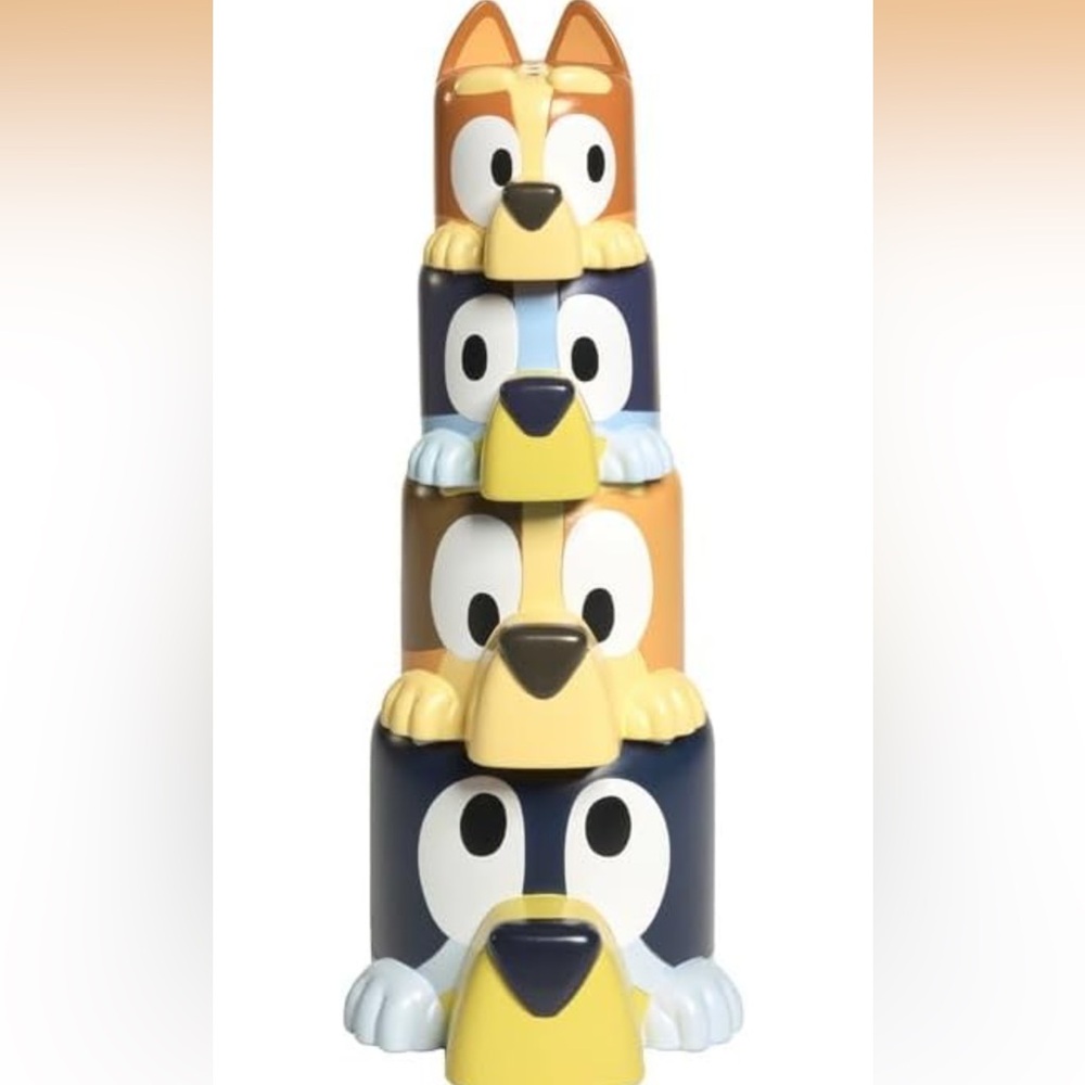 Bluey Stacking Pourer Bath Toy - NEW - Picture 2 of 4